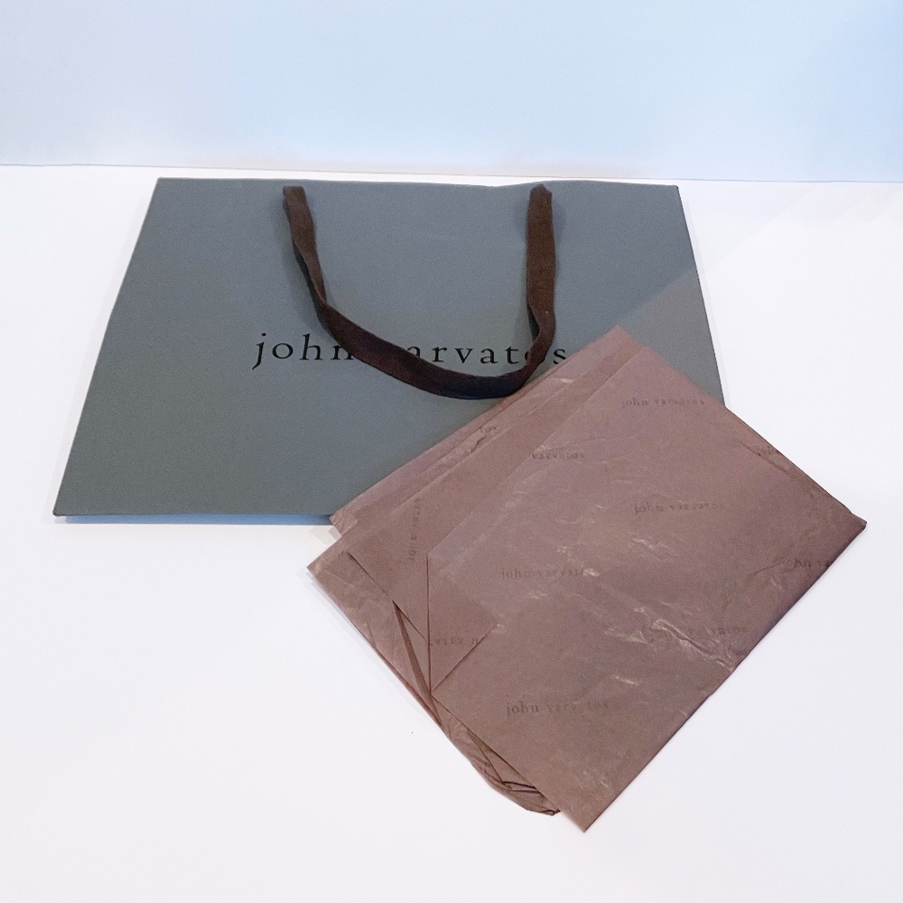 John Varvatos Empty Large Shopping Bag